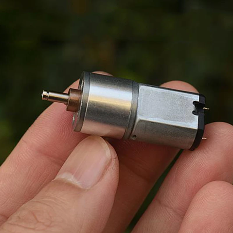 ZGA16R-030 цельнометаллический коробка передач, редукторный двигатель DC 3V 3,7 V 5V 185RPM, медленная скорость, высокий крутящий момент, коэффициент снижения двигателя 1:91