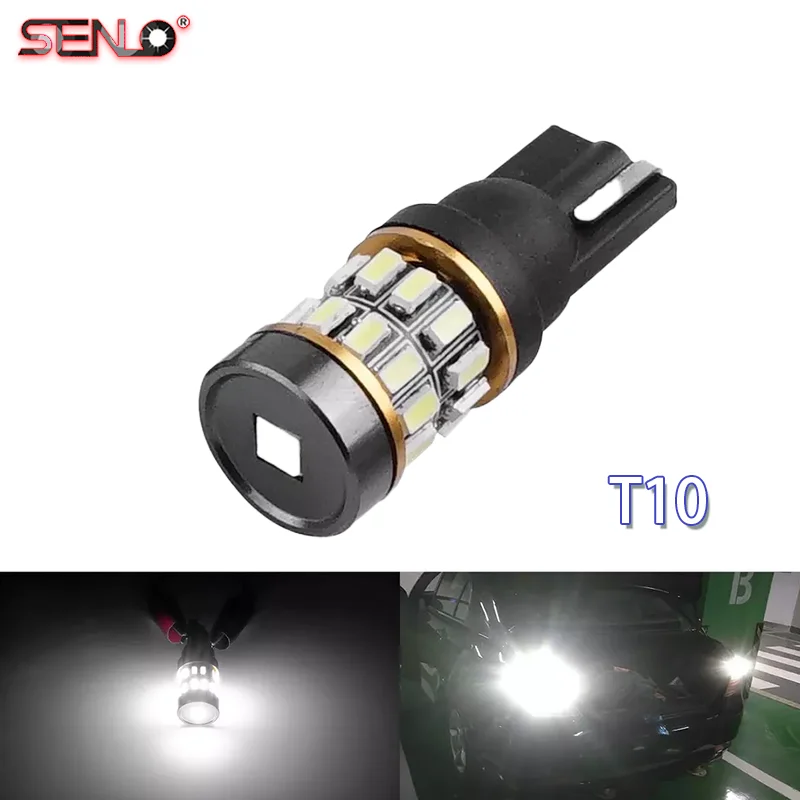 Высокая яркость 24SMD 3014 + 3030 Canbus фонарь W5W 194 T10 лампы Автомобильная заднего хода