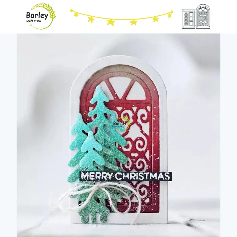 

Cutting Dies Scrapbook Window Album Cover Paper Cards Making Tool DIY Embossing Craft Die Cut Blade Punch Stencils