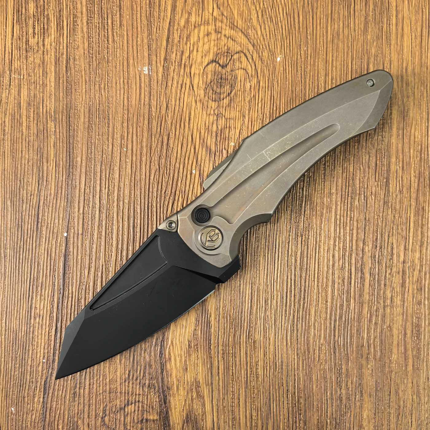 Kubey Kb400 складной нож Stonewash