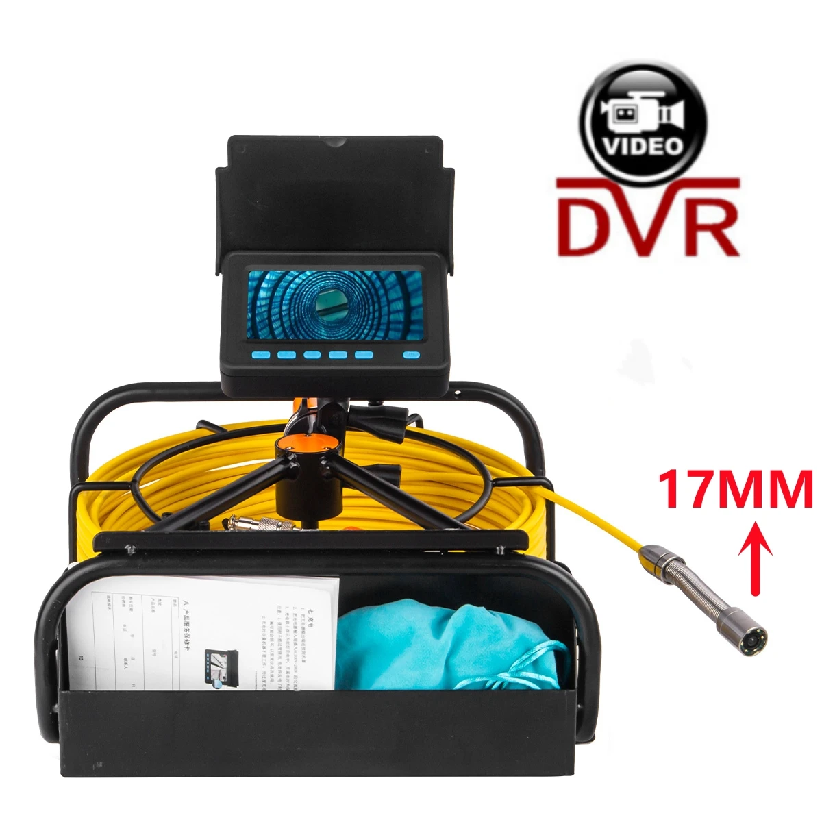 SYANSPAN Промышленный эндоскоп для труб 8500 мАч 16 ГБ промышленный сервис ответы на экзаменац вопр мягк ковалев м матица