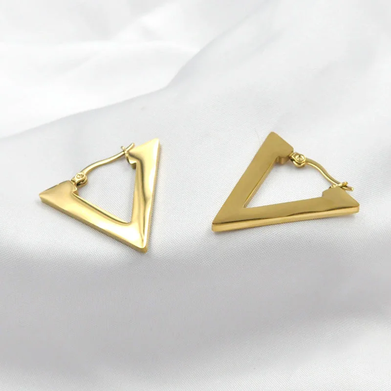FYSARA геометрические серьги для пирсинга мужчин и женщин треугольник