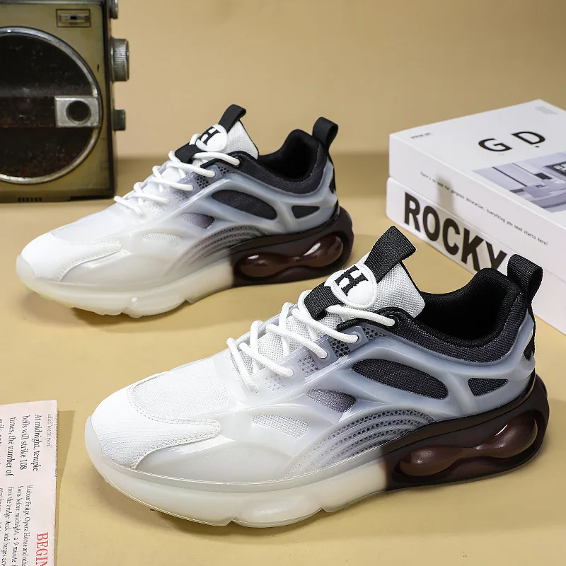 ShoeS Весна - осень Новые сетевые кроссовки PoPcorn Кроссовки для бега Мужские отдыха