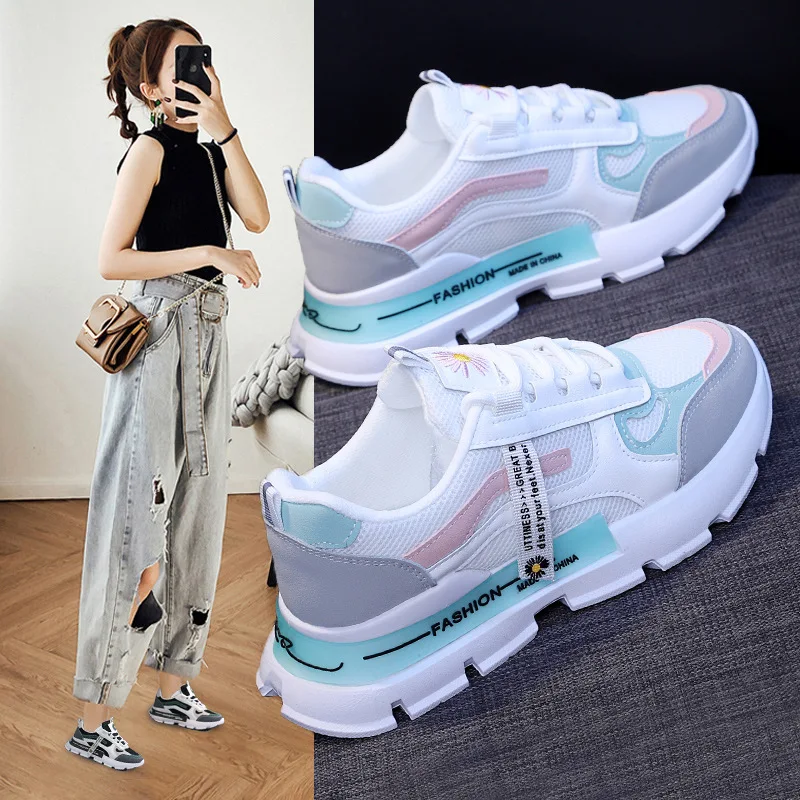 

Daddy's shoes women's 2022 new Korean version all-match ins student sports shoes casual women's shoes