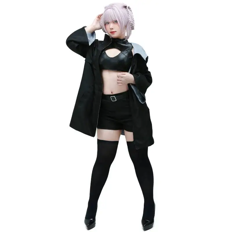 

DAZCOS Anime Call of The Night Nazuna Nanakusa Cosplay Costume Anime Yofukashi No Uta Cosplay Womens High Quality Gothic Costume