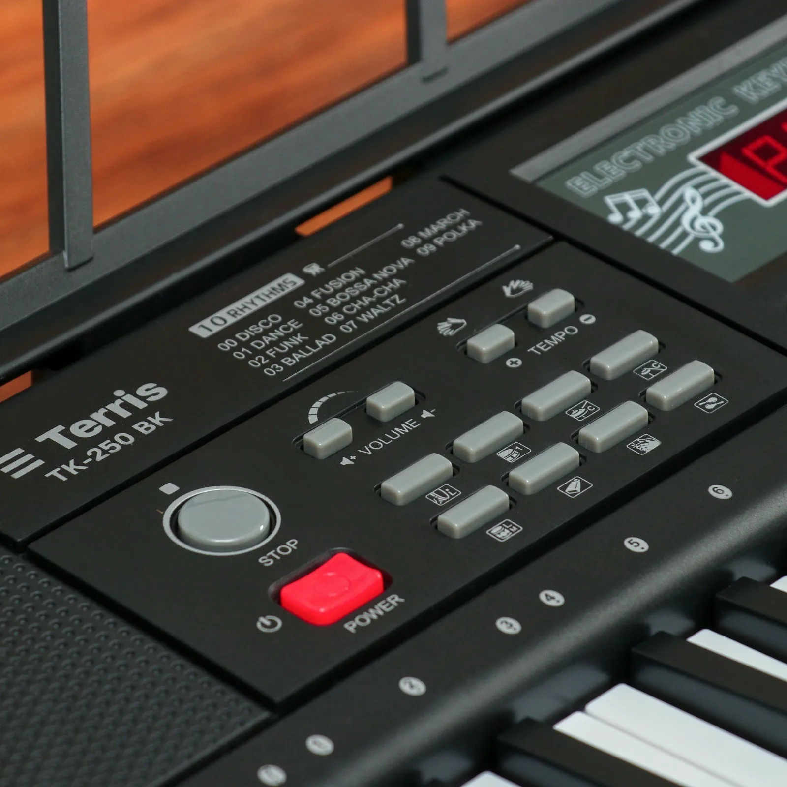 Синтезатор TERRIS TK-250 BK