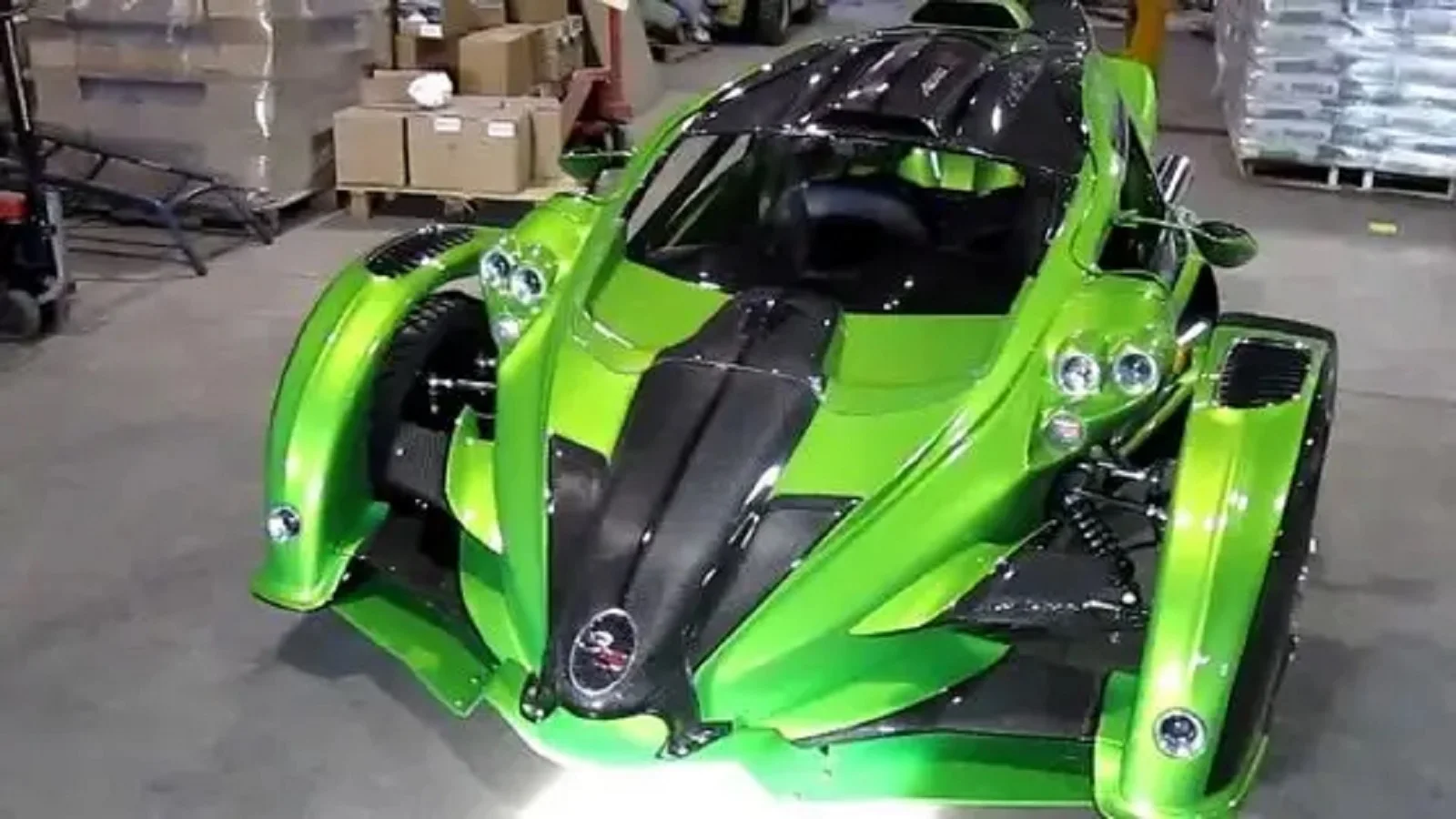 Трёхколёсный автомобиль t Rex