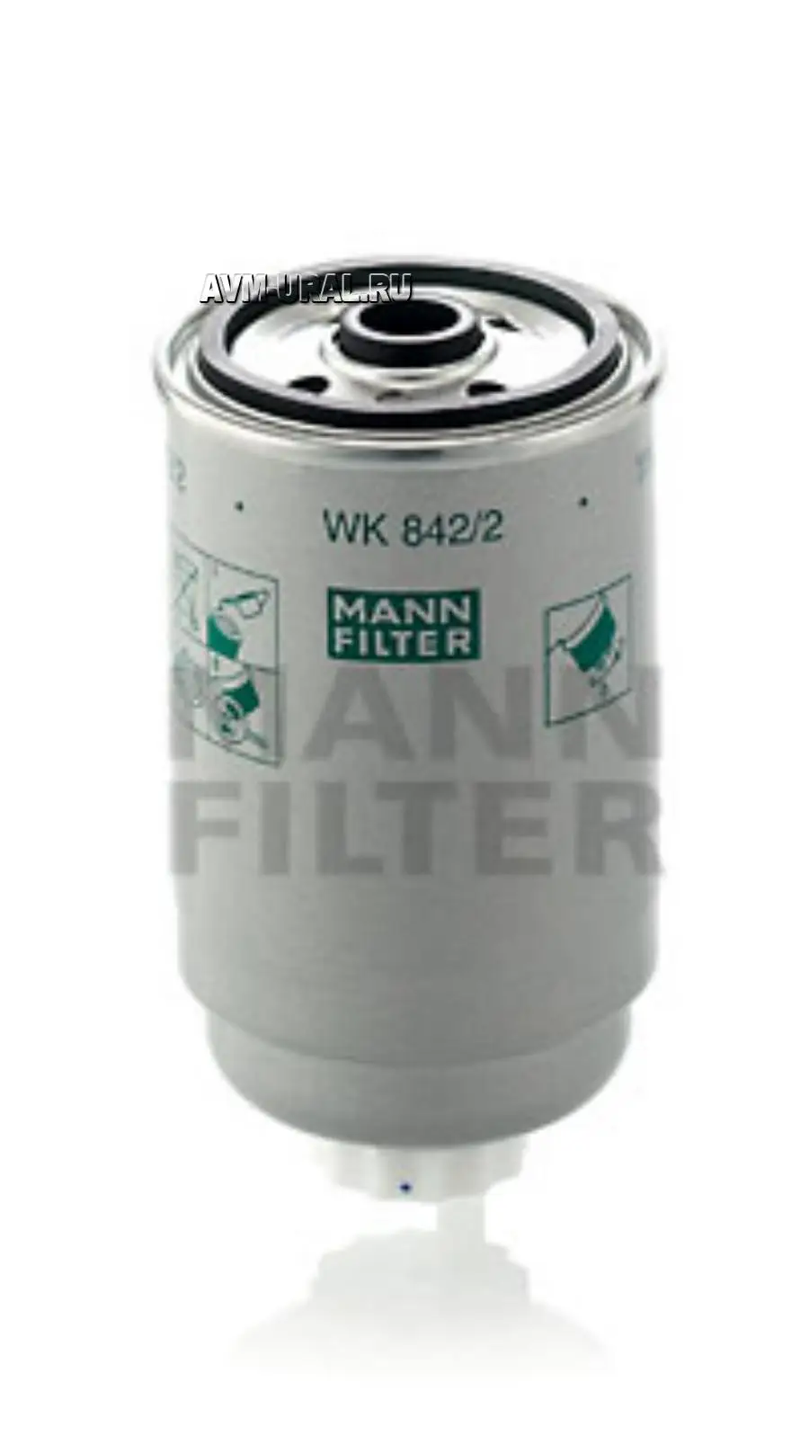 MANN-FILTER Фильтр топл.VW/AUDI/FORD/FIAT дизель