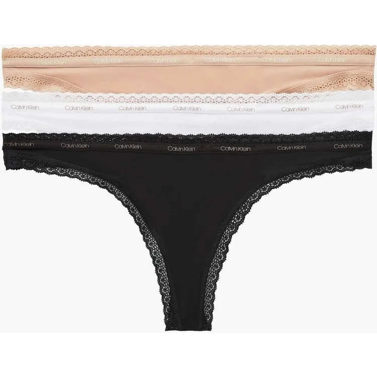 Calvin Klein Стринги 3pk женские