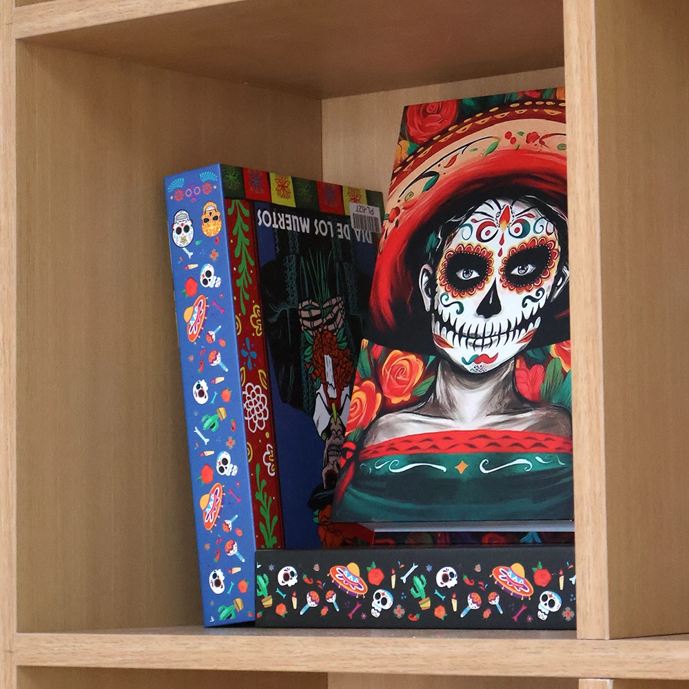 Искусственные книги для украшения гостиной День мертвых