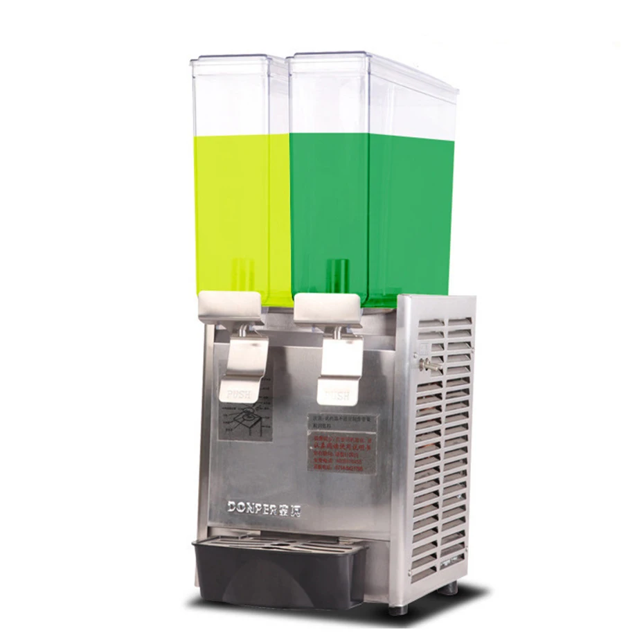 

Multifunctional Beverage Machine Two Cans Juicer Cold/Hot Drink Machine Commercial Automatic Beverage Machine