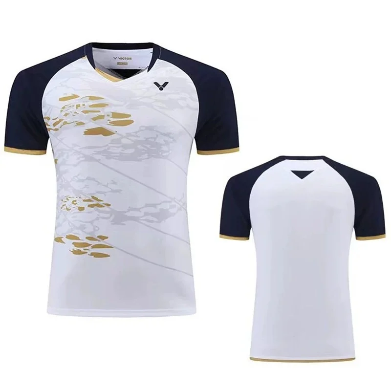 

VICTOR Quick Drying Badminton Tennis Series Popular Men's/Women's Sports Comfortable Short Sleeve O-Neck T-shirt Tops