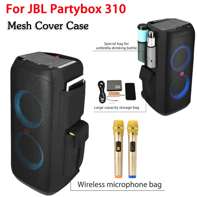 

Speaker Carrying Cover Case For JBL Partybox 310 Outdoor Dust Protection Case Large Capacity Storage Bag Travel Protect Box