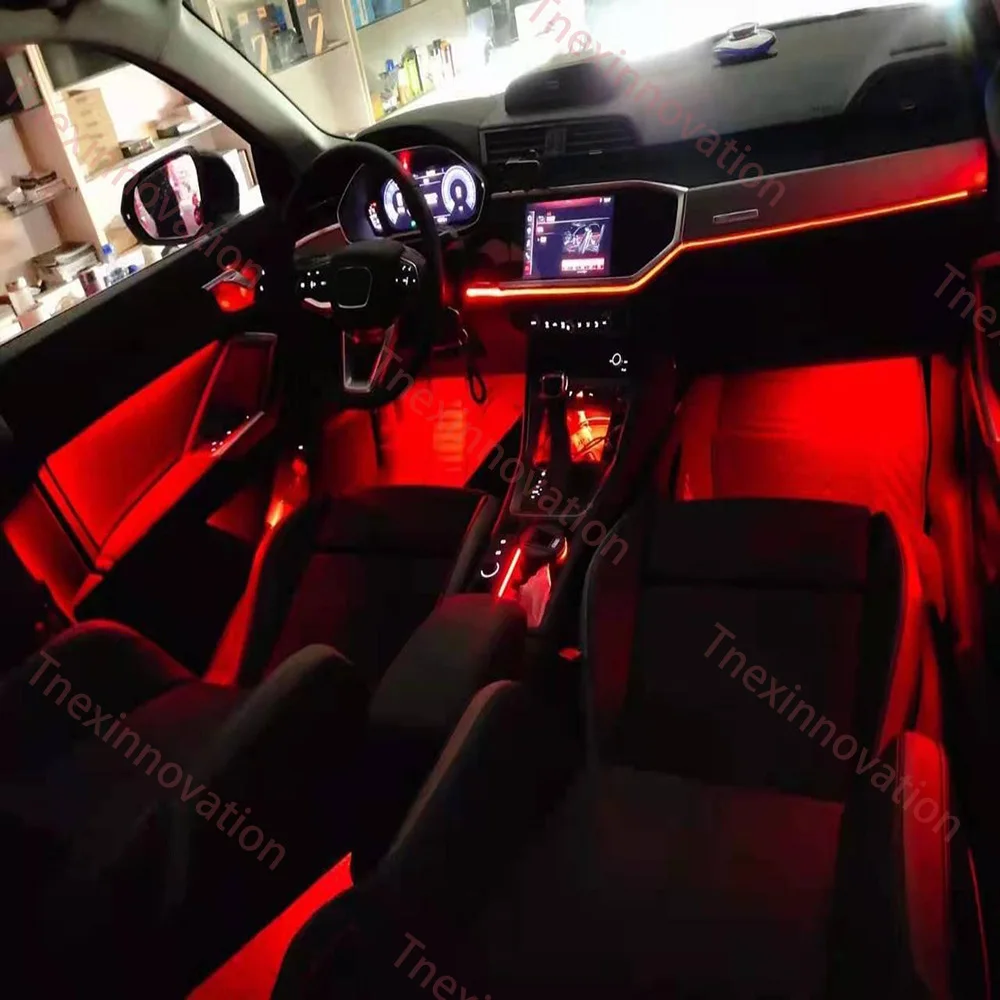 Для Audi 2019-2023 Q3 30-цветный окружающий свет (стандартный С четырехколесным приводом)