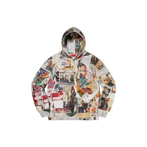 Supreme Art Print Многоцветная толстовка