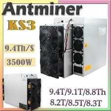 КУПИТЬ ЗАРАЗ Купите 5 получите 3 бесплатно НОВЫЙ Bitmain Antminer KS3 (9 4 TH/s) — Майнер Kaspa (KAS)