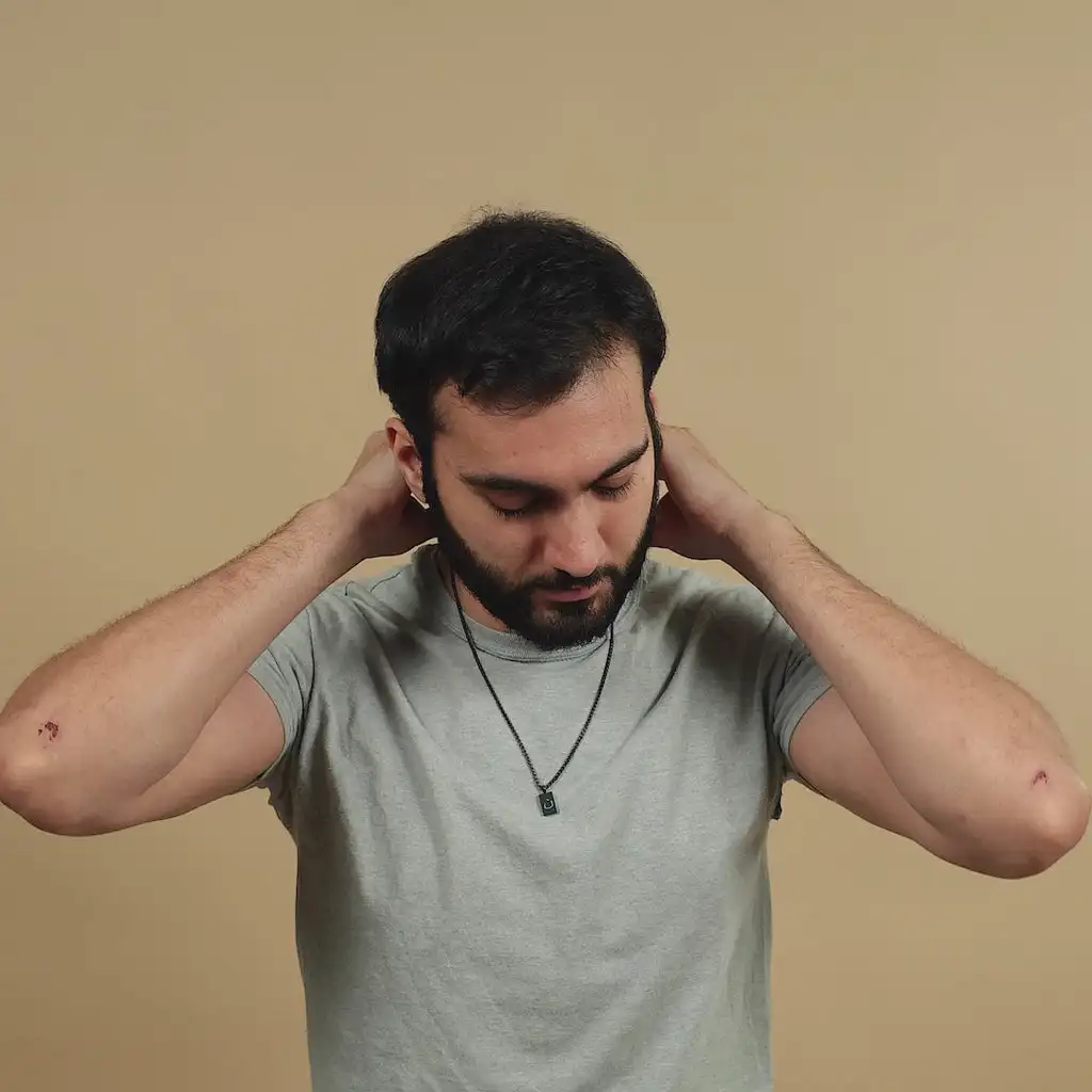 Ожерелье с арабскими буквами для мужчин ювелирное изделие из нержавеющей стали