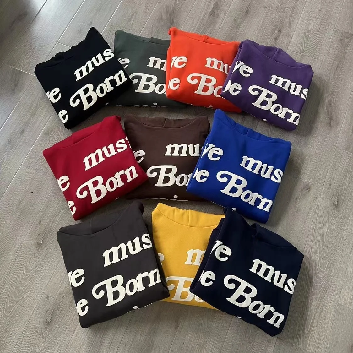 

2022 High Quality Men And Women Hoodies Graffiti Letter Foam Plus Velvet Sweashirts Oversized Fleece Hip Hop Hooded Hoodies