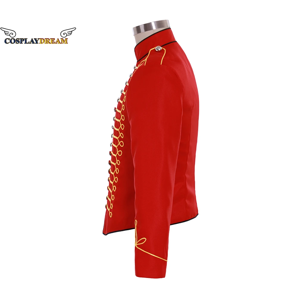 Костюм для косплея Майкла Джексона красное пальто куртка Майкл Джексон