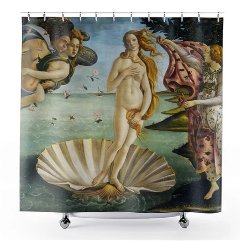 

Занавеска для душа "Рождение Венеры", полиэстер