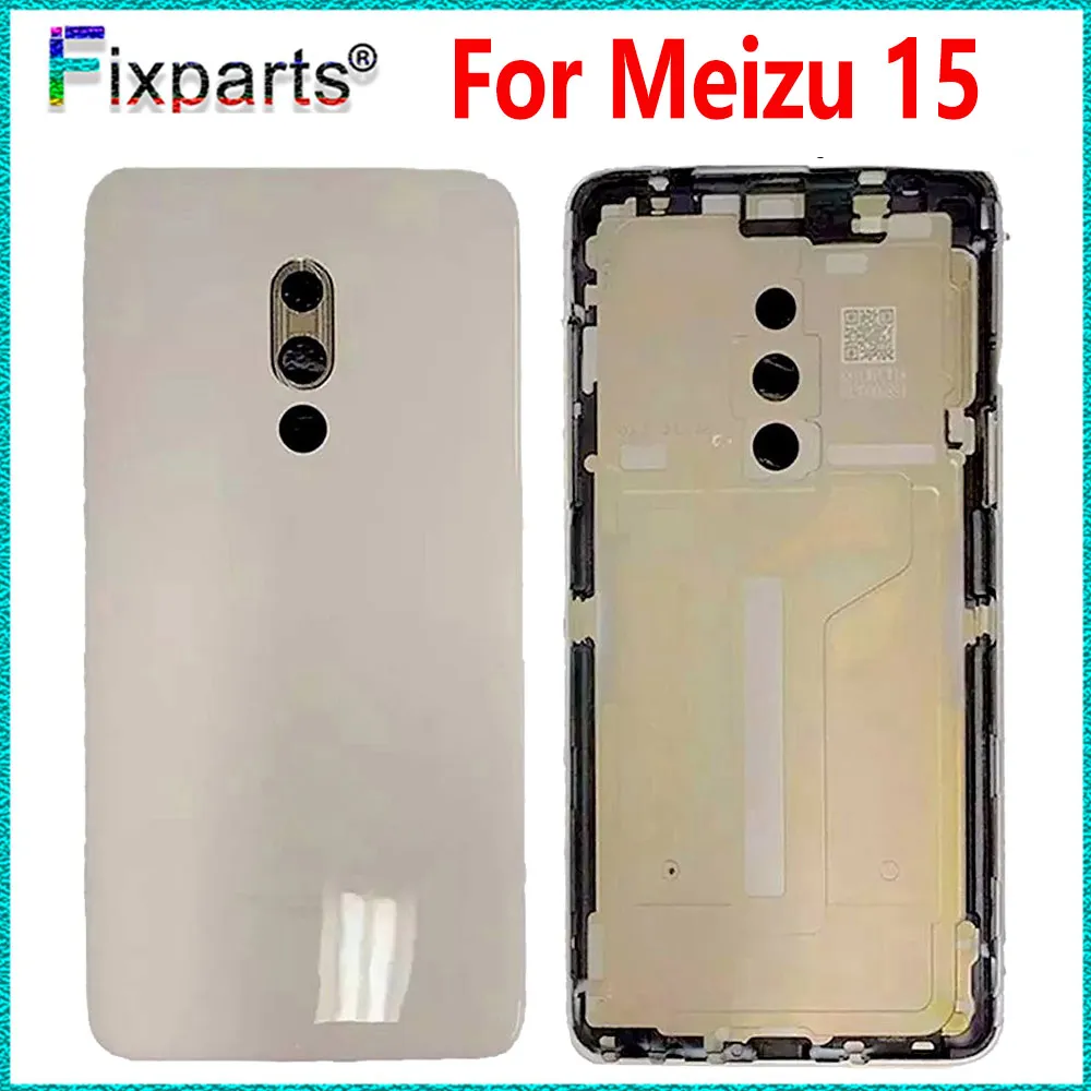 Запасные части для Meizu 15 Крышка батарейного отсека чехол телефона задняя крышка -