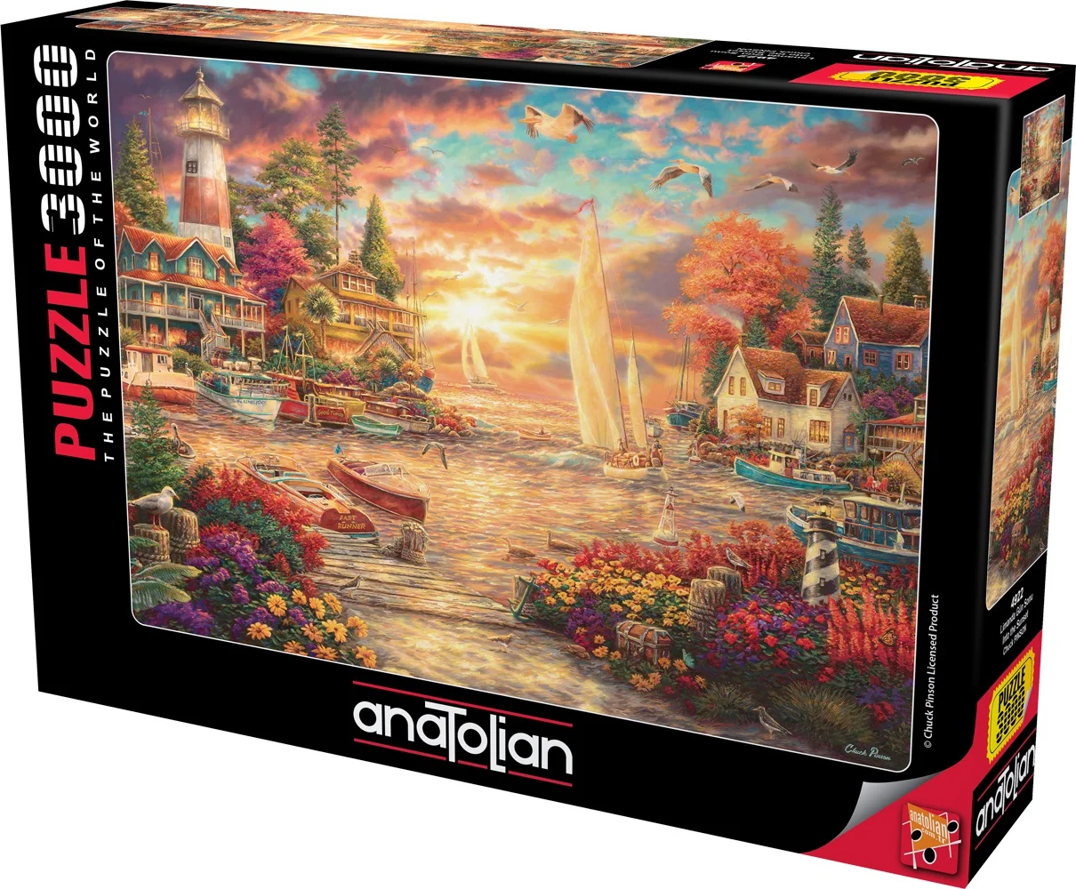 

Anatolian Puzzle End Of Days In Port High Quality Adult Child 3000 Piece Puzzle Table Landscape Educational Toy Gift 120x85