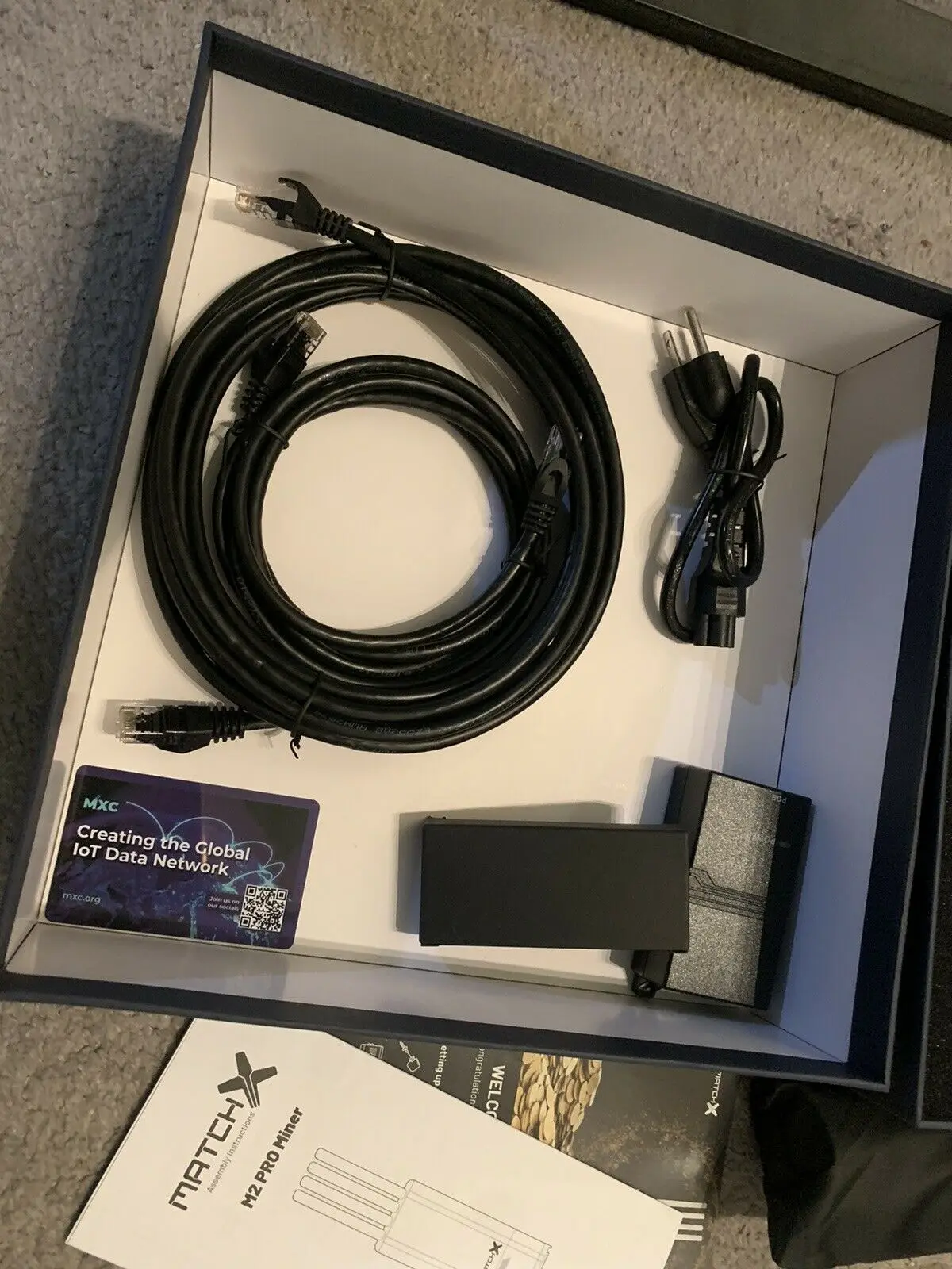 

MatchX M2 Pro Miner - MXC, DHX, Bitcoin Miner - Brand New Sealed