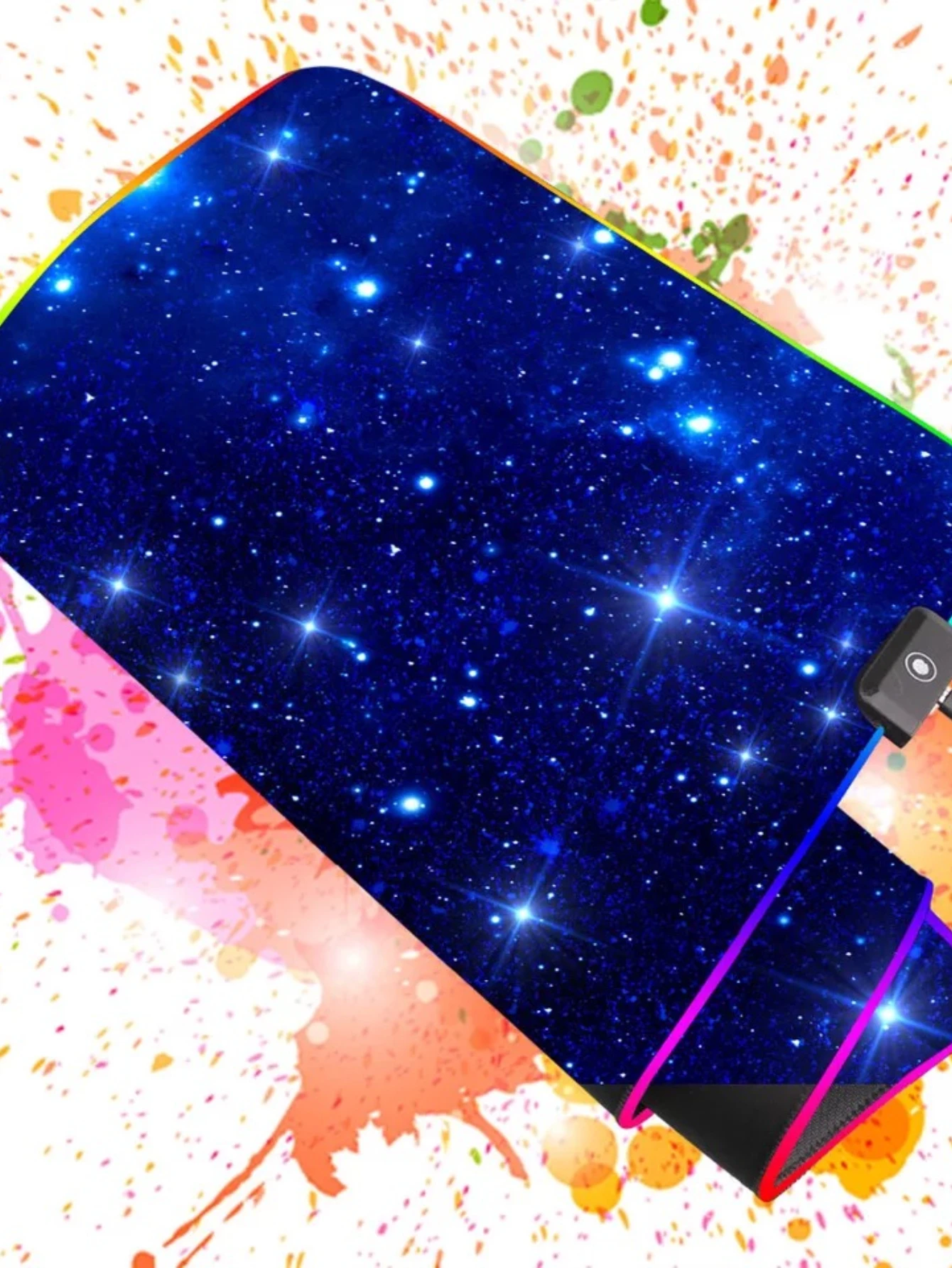 

Mouse Pad Gamer Iluminado RGB LED 30x80 Cm
