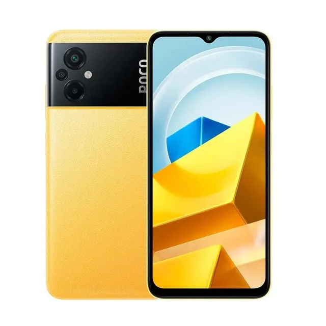 Смартфон Xiaomi POCO M5, 64 Гб, желтый 1