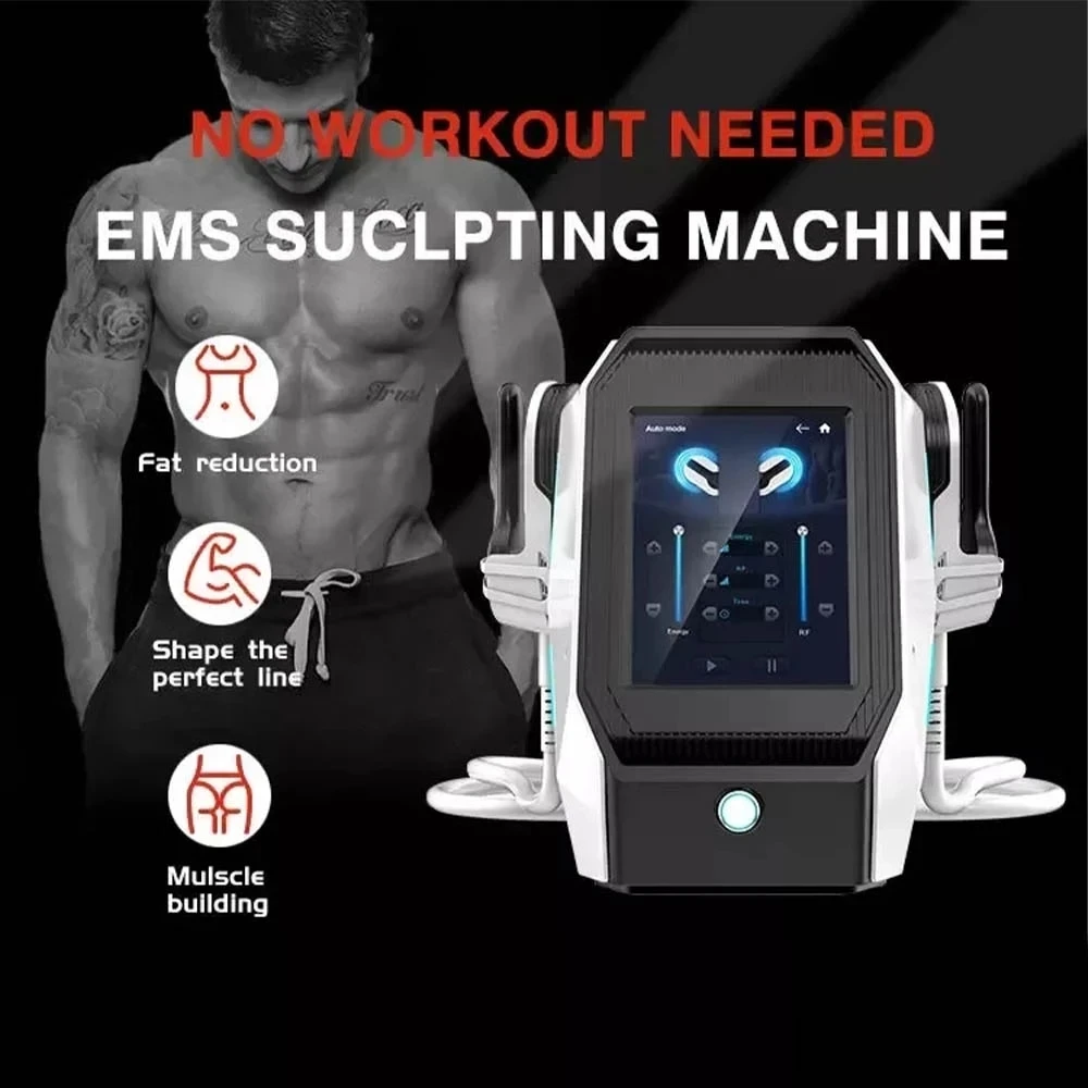 

2023 Portable Fat Burning Muscle Abdominal Training EMS Fitness HIEMT Machine Body Sculpting Beauty Apparatus Emt Emslim