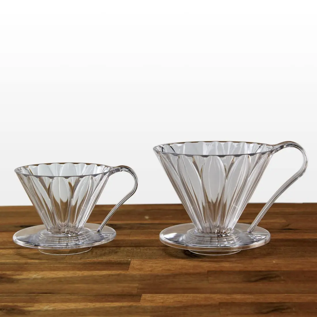 Sanyo Sangyo CAFEC Цветочная капельница Tritan CUP4 на 2 ~ 4 чашки Прозрачная TFD-4