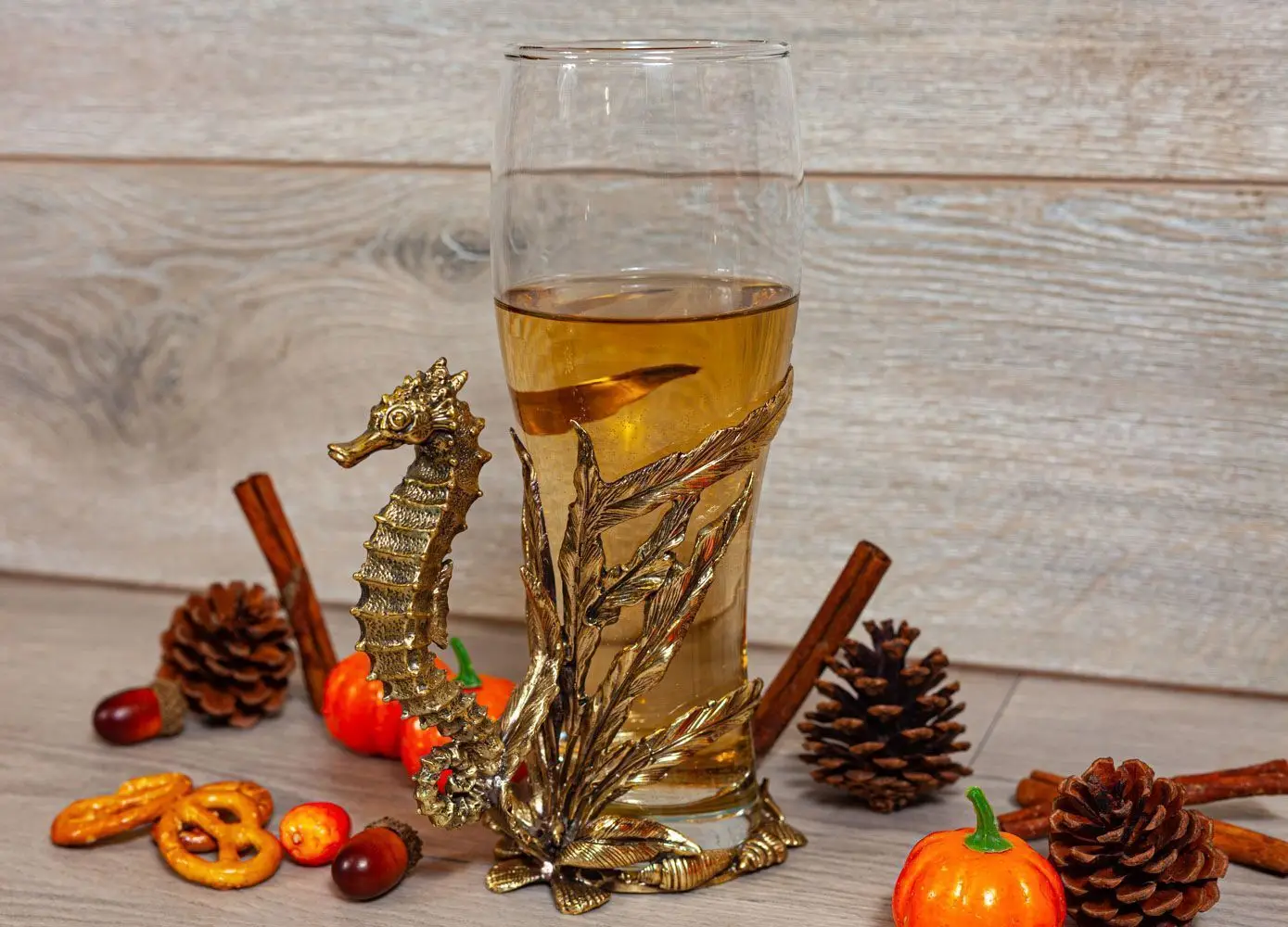 Бокал пивной Морской конек