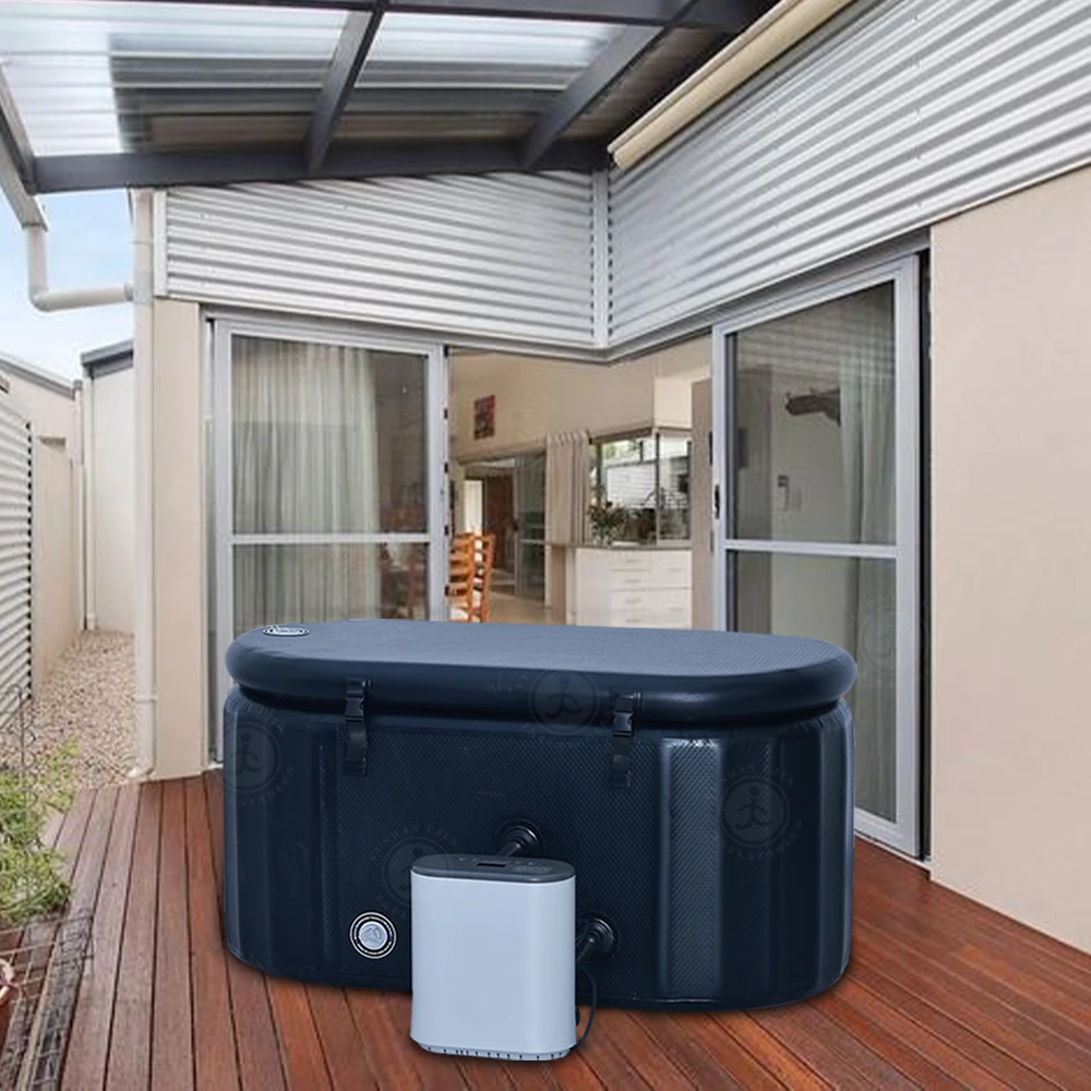 2-местная надувная спа-ванна для восстановления горячей воды спа-ведро сообщений