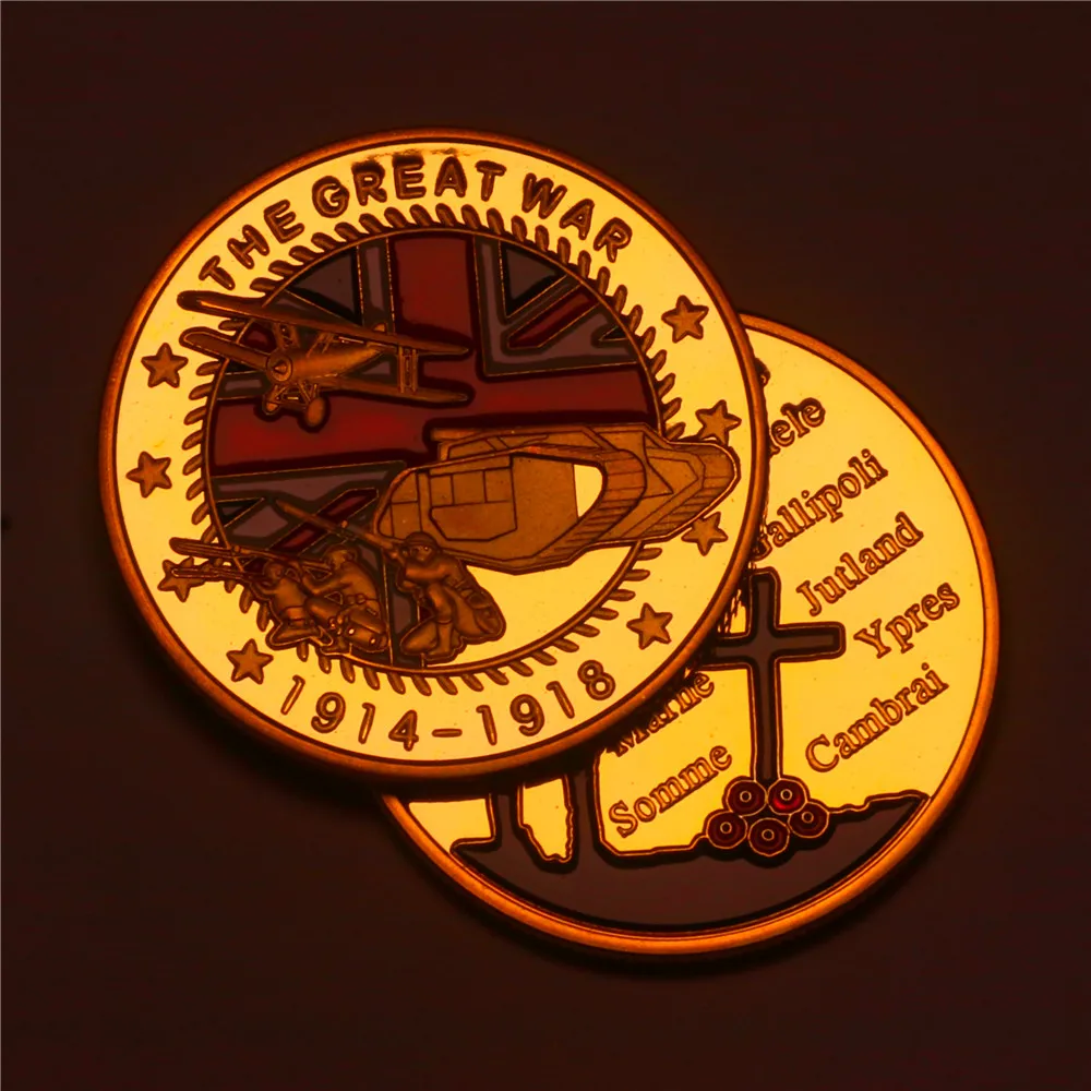 

Памятные монеты времен первой мировой войны, 1914-1918 гг.