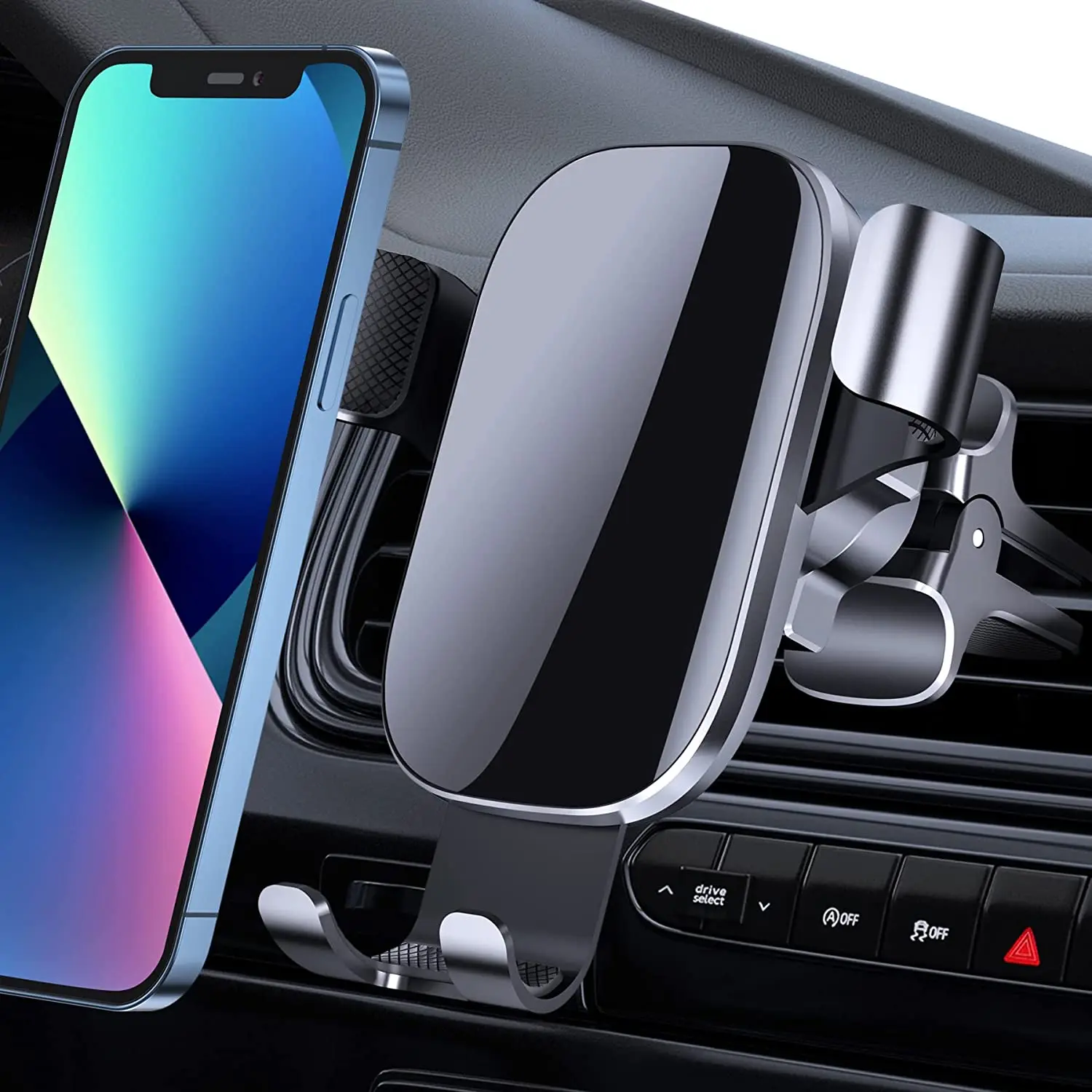

Gravity Phone Holder for Car Air Vent Cell Phone Stand Smartphone Mount Support for iPhone 13 12 11 X Xiaomi Samsung Huawei LG