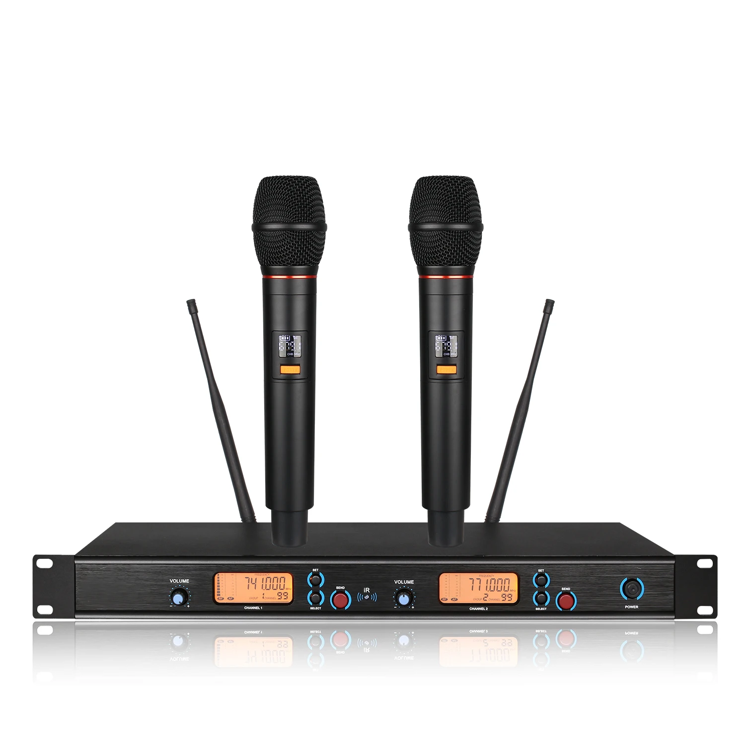 

Professional Wireless Microphone UHF Church Speech Teaching Handheld Digital Microphone