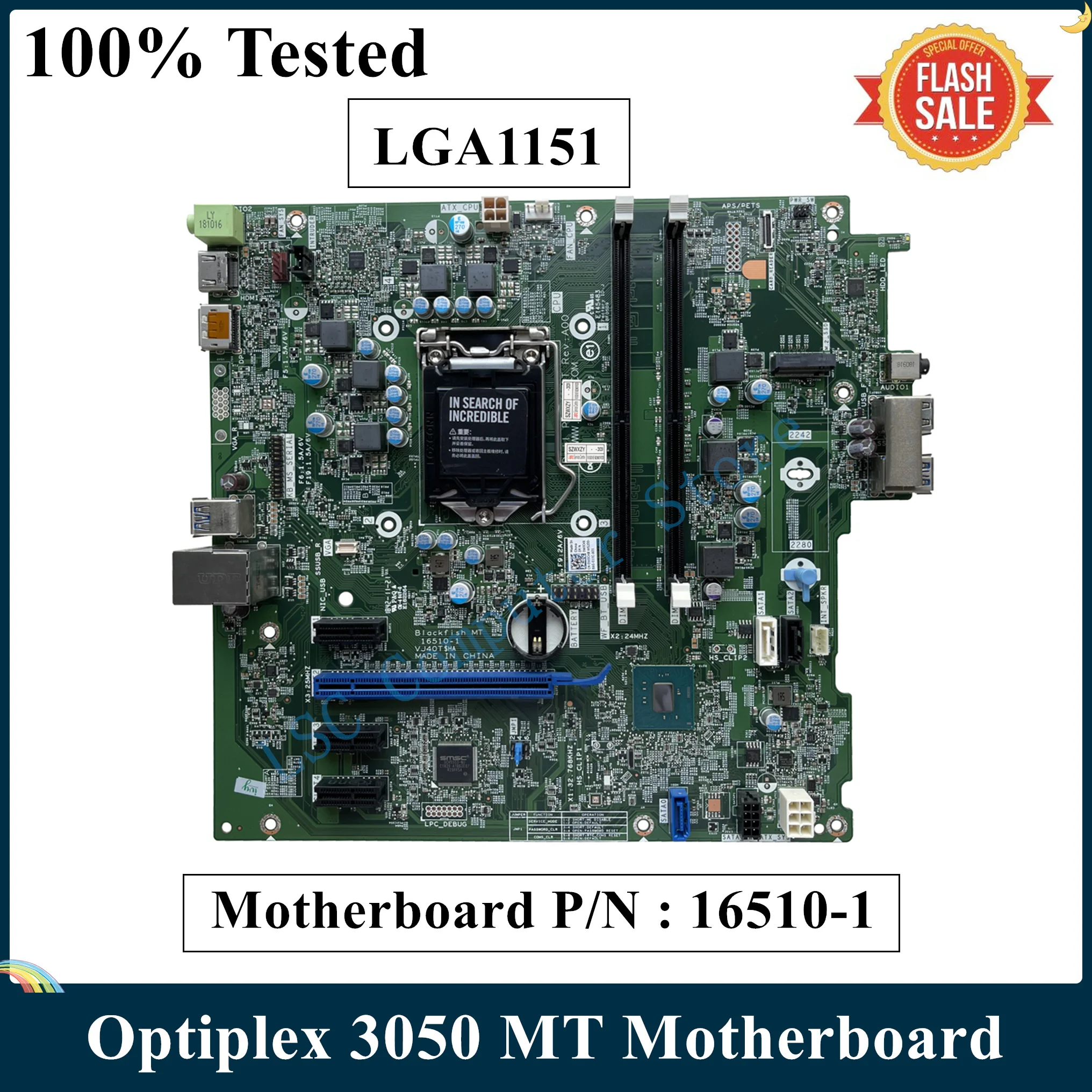 Материнская плата LSC для настольного компьютера DELL Optiplex 3050MT 3050 MT 16510-1 CN-0W0CHX 0W0CHX W0CHX