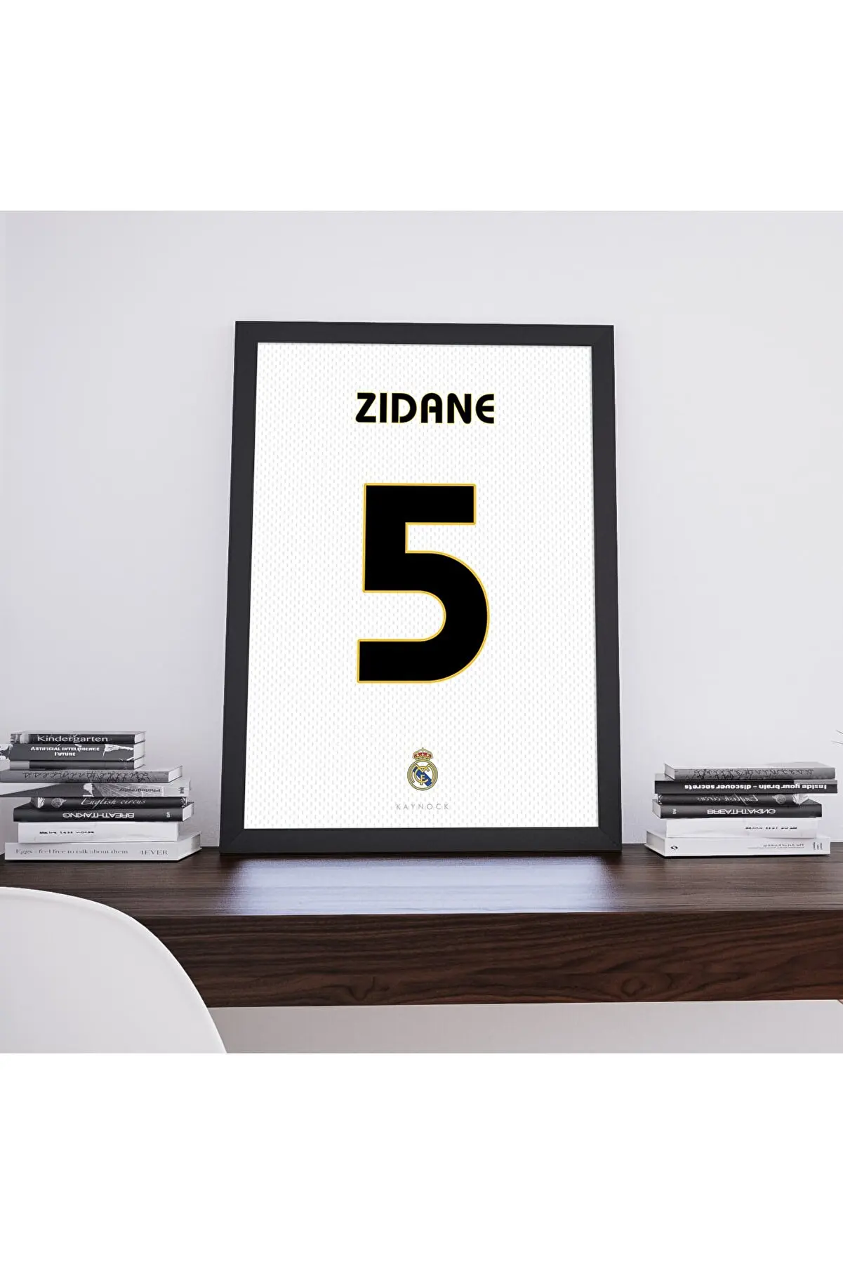 

Zinedine Zidane постер картина Реал Мадрид La Liga цифровой дизайн