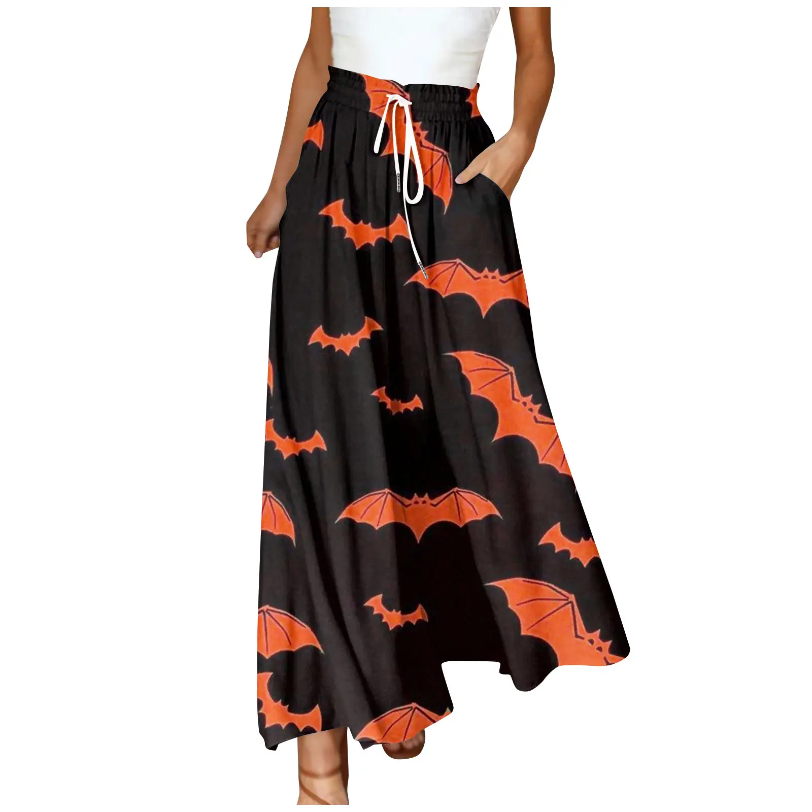 Осень 2023 Большие широкие брюки тренировочные с 3D-принтом летучая мышь для