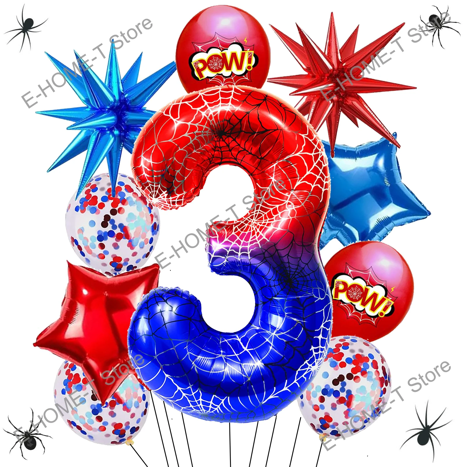 

Набор воздушных шаров Spider Theme
