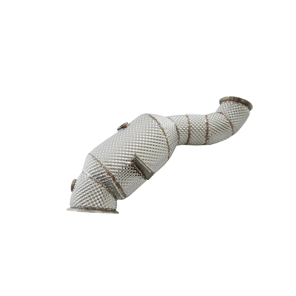 Уникальная выхлопная труба 2017-2021 Benz W213 E200 E260 E300 2 0 T с изолятором cat/без cat