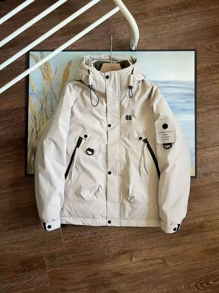 Мужской Стеганый Пуховик KOLON Цвета И РазмеРы В Ассортименте