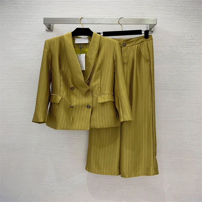 

2022 Spring and Autumn Women's Bright Color Style Suits Delicate City Beauty System Elegant and Faddish