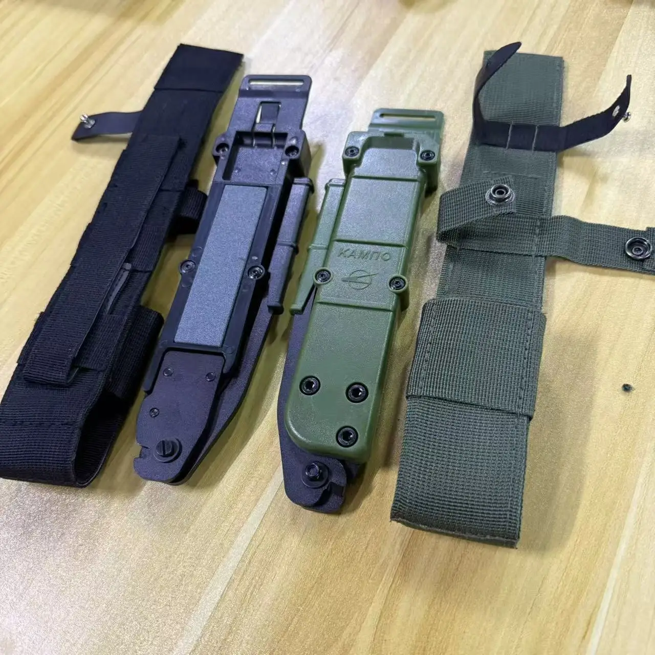 Фото Тактический чехол AK12 для ножа, многофункциональный пластиковый держатель для ножа, быстросъемный крепежный ремень, аксессуар для снаряжения №4