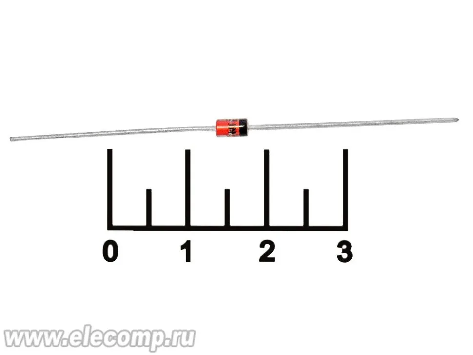 Стабилитрон 3V9 1W 1N4730A DO41