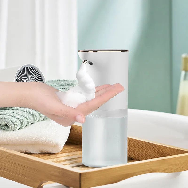 

USB Charging Automatic Induction Foam Soap Dispenser Smart Liquid Soap Dispenser Auto Touchless Hand Washer for Kitchen Bathroom