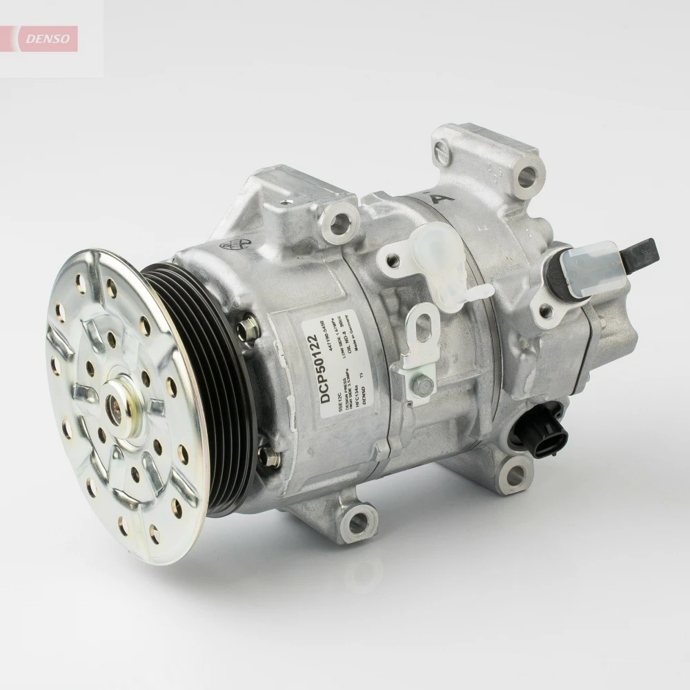 Компрессор кондиционера для Toyota Avensis 2 рестайлинг 2006-2009 DENSO DCP50122, Тойота Авенсис Компрессоры кондиционера Запчас (art.: 3920c2c19bc6b) - 3920c2c19bc6b