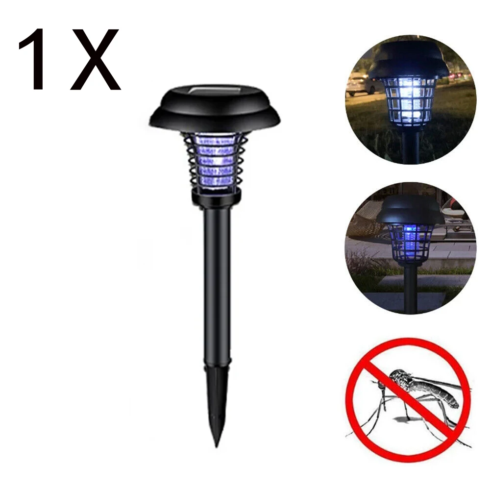 

Солнечная лампа от комаров, водонепроницаемая уличная вилла, садовая ловушка для мух, открытый двор, аттрактор комаров, электрическая убийца насекомых