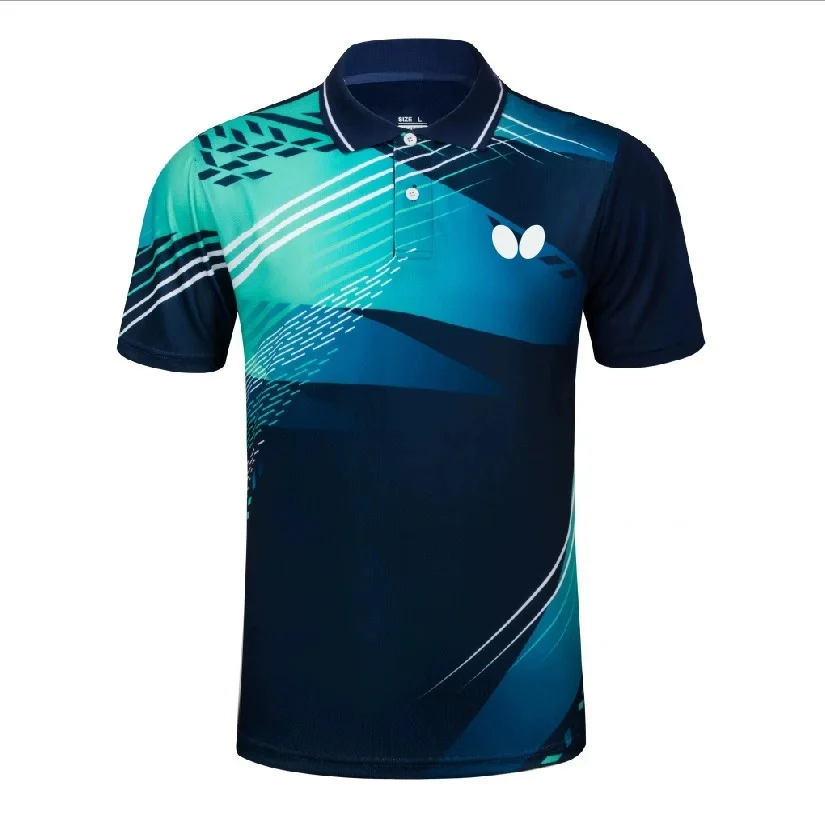 Child Table Tennis T-Shirt Quick Dry Kids Tennis T Shirts Badminton Table Tennis Clothes Man Athletic Tops Tee Sports Suits