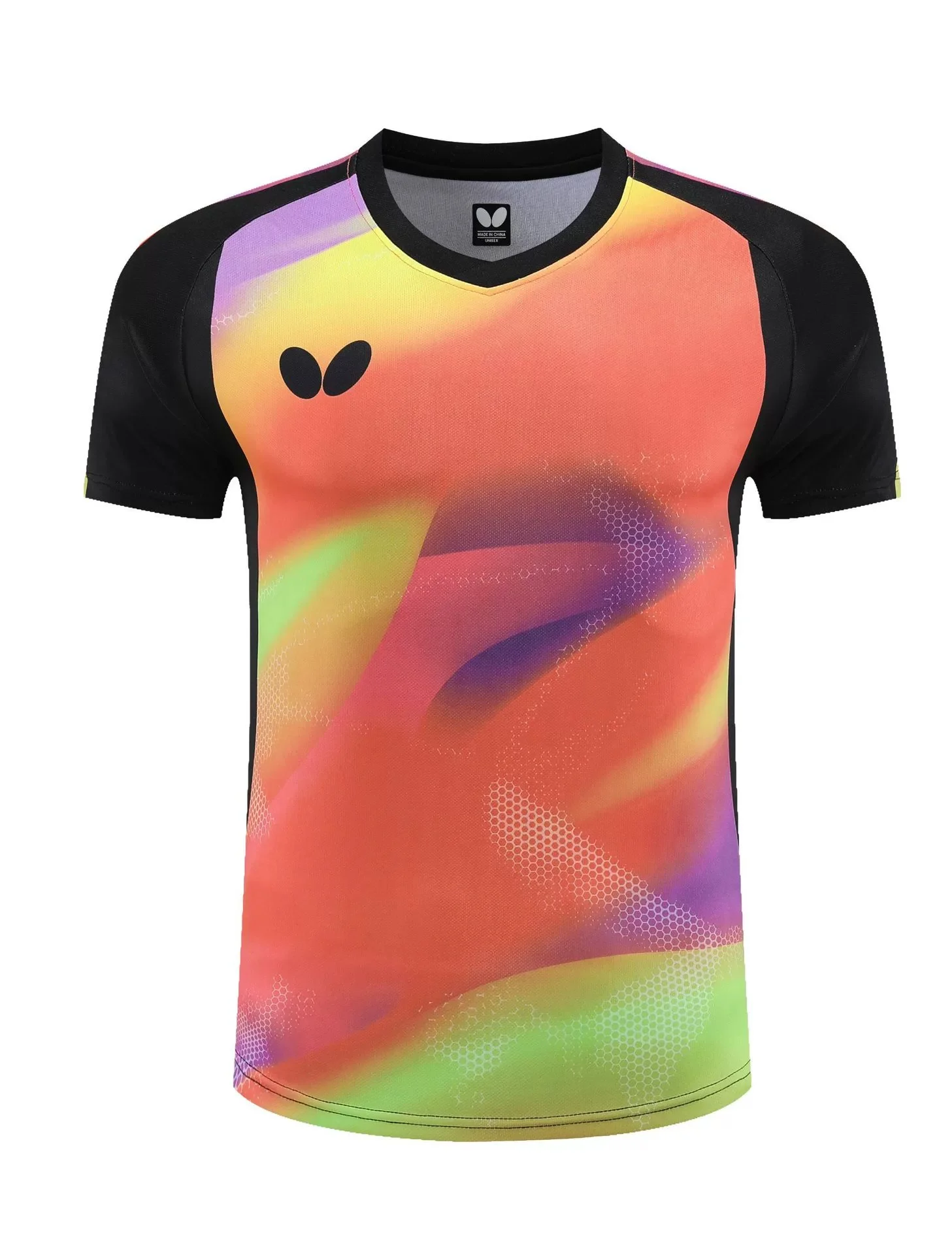 Table Tennis Badminton SeriesHarajuku New Popular Men's And Women's Sports Casual Short Sleeve Round Neck T-shirts